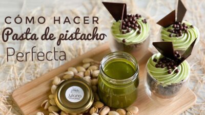 como hacer crema de pistacho