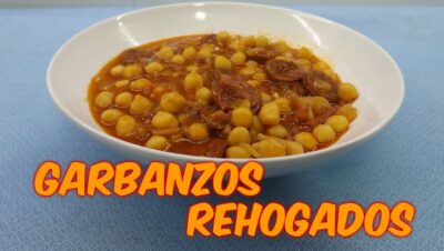 como hacer garbanzos de bote